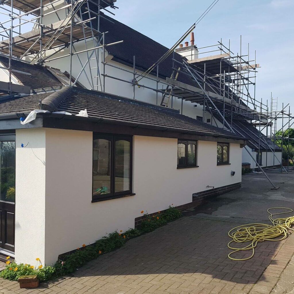 Farmhouse Derbyshire External Wall Insulation