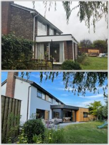 External Wall Insulation Nottingham Before and After
