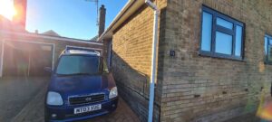 External Wall Insulation Nottingham Before Side