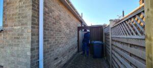 External Wall Insulation Nottingham Before Side