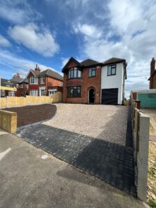 1930s rendered house lincoln